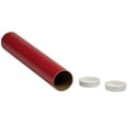JAM Mailing Tube, 2 x 12, Red, Sold Individually