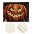 thumbnail image 3 of 1PCS Black Evil Pumpkin Cute Fall Table Runner,Seasonal Autumn Kitchen Dining Table Decoration for Home Party Decor 13x72 Inch, 3 of 6