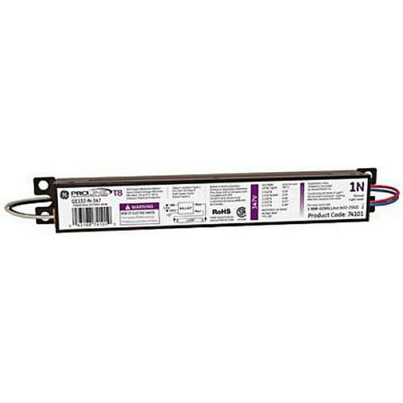 GE Lighting 74101 GE132-N-347 347-Volt ProLine Electronic Fluorescent T8 Standard Instant Start Ballast 1 F32T8 Lamp