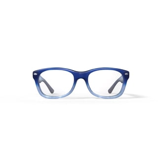 NEW SUCCESS SS-141 Crystal Blue Fade Eyeglasses 53/16/142  display picture 2