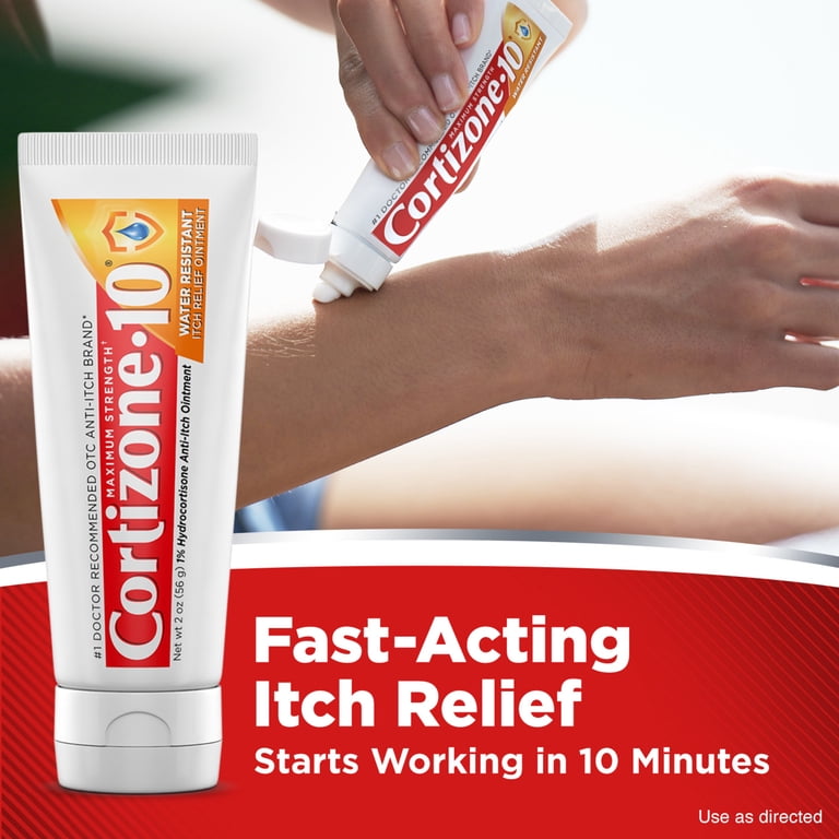Cortizone-10 Maximum Strength Water Resistant Itch Relief Ointment
