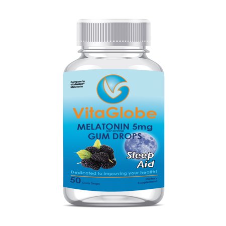 Vita Globe Melatonin 5mg Gummy 50ct (2 pack)