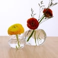 thumbnail image 4 of GUOOL Decorative Glass Bottles Clear Mini Flower Vase Centerpiece F/ Wedding Reception S, 4 of 9