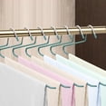thumbnail image 3 of Pants Hangers Multi-Layer Jeans Trouser Hanger Space Saving Non Slip, 3 of 6
