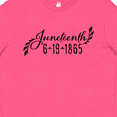thumbnail image 4 of Inktastic Juneteenth 6-19-1865 Youth T-Shirt, 4 of 5