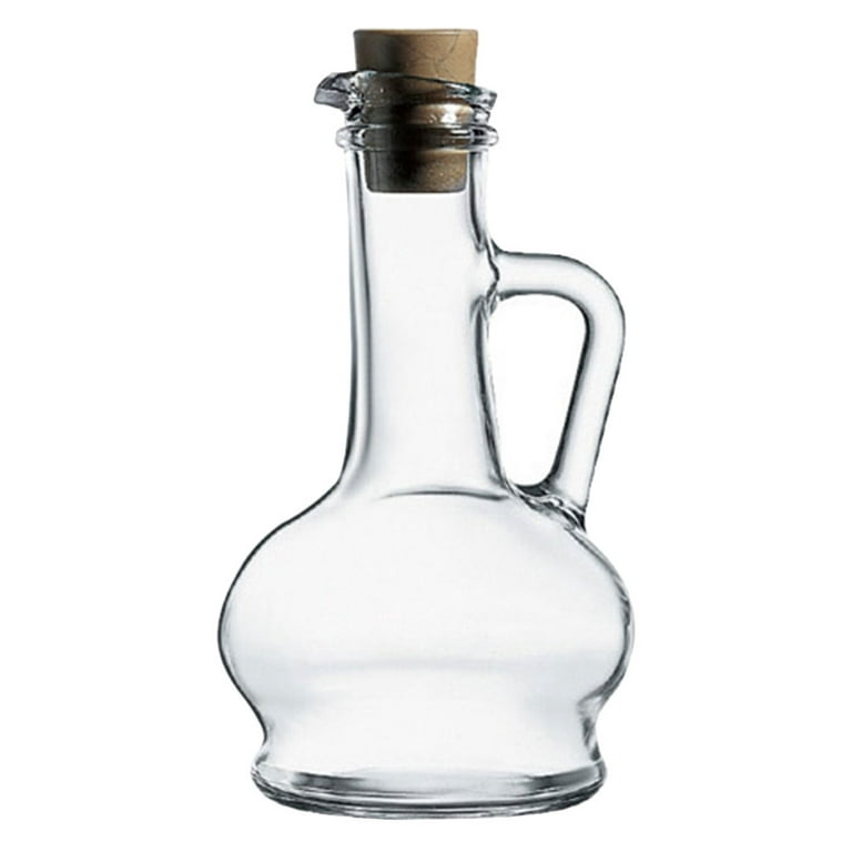 Oil Dispenser Olive Bottle Cruet Vinegar Glass Container Condiment