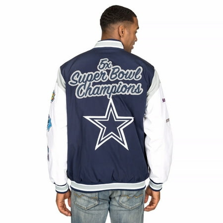 Dallas Cowboys Mens Jackets - Dallas Cowboys Championship Elite Varsity Jacket