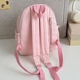 thumbnail image 6 of Ticikt Corduroy Backpack Student Cartoon Backpack Cute Animal Backpack Backpack, 6 of 9
