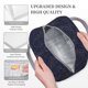 thumbnail image 3 of Disketp Navy Dark Blue Bolsa Térmica para Almuerzo, Lonchera con Abertura Amplia y Gran Capacidad, Organizador Reutilizable para Mujeres, Hombres y Adultos, 3 of 6