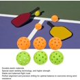 thumbnail image 4 of SAMYOMM 40/26 Holes Pickleball Balls,4Pcs Outdoor/Indoor Pickleball Balls,USAPA Approved, 4 of 8