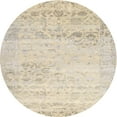 thumbnail image 1 of Ahgly Company Indoor Round Contemporary Light French Beige Brown Abstract Area Rugs, 7' Round, 1 of 6