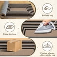 thumbnail image 4 of RUG ROBOT Modern Geometric 3'x5' Outdoor Patio Rug, Washable Easy Jute Indoor Outdoor Area Rugs for Entryway, Non Slip Farmhouse Throw Carpet for Living Room Bedroom Deck Porch, 4 of 11