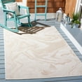 thumbnail image 2 of SAFAVIEH Martha Stewart Geometric Indoor/Outdoor Area Rug, Ivory/Beige, 5'5" x 7'7", 2 of 5