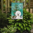 thumbnail image 2 of Caroline's Treasures BB1589GF Christmas Tree and Bichon Frise Flag Garden Size , Small, multicolor, 2 of 3