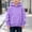 33# Purple, variant on Girls Oversized Hoodies Fleece Pullover Sweatshirts Kids Fashion Casual Outfits Fall Winter Clothes Hot Pink 5-6Y