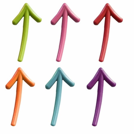 

Ekeka New Arrivals 6pcs Colorful Balloon Gifts Fridge Magnet Kitchen Message Home Decor Cute