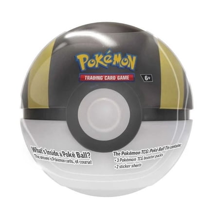 Pokemon 2025 Ultra Ball Pokeball Tin Set