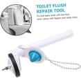 thumbnail image 3 of 2 Pcs Valve de Vidange de Réservoir de Toilette Outil de Réparation de Vidange de Toilette abs Blanc Valve de Connexion de Vidange de Toilette, 3 of 5