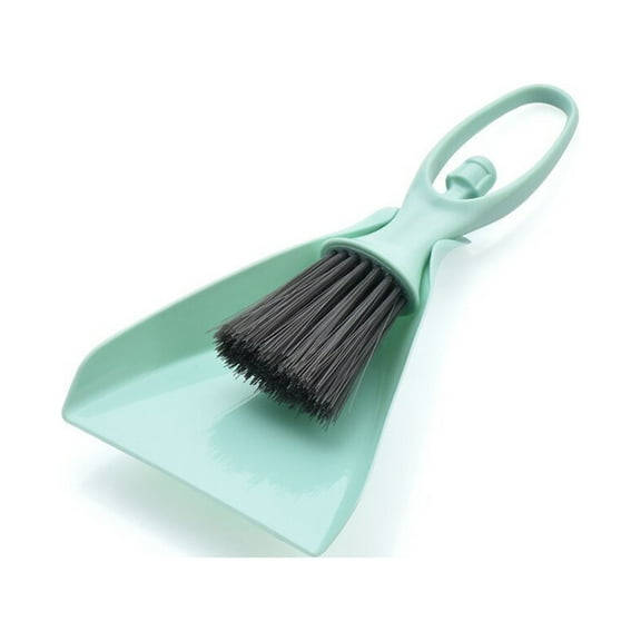 NSESSHome Hand Broom and Dustpan Set, Mini Dustpan Brush Nesting Tiny Cleanning Whisk Broom, Hand Broom with Ergonomic Grip Handle, for Desk, Keyboard, Car Cleaner Tools
