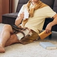thumbnail image 5 of Balery Western Cowboy Guinea Pig Men's Cotton Knit Pajama Shorts Waistband & Pockets,Short Pajama Pants-X-Large, 5 of 8