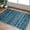Crystal Teal, variant on Bohemian Small Entryway Area Rug, 2x3 Blue Kitchen Rug Non Slip Entry Rugs for Inside House, Geomatric Tribal Doormat Indoor Entrance Throw Rugs Washable for Bedroom Entryway Bathroom