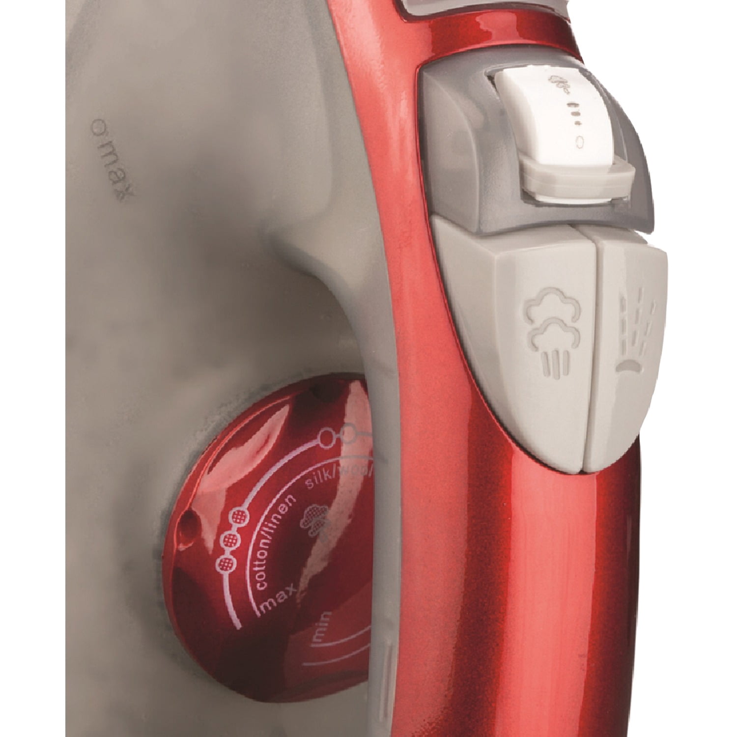 Brentwood Nonstick Steam Iron (Red), MPI-54PT