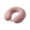 Pink, variant on Holloyiver Travel Neck Pillow, Memory Foam Airplane Pillow for Neck and Head Support Soft Portable U Shape Neck Pillow for Plane, Car & Home Office Use (Pink)