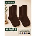thumbnail image 5 of Comfello Diabetic Socks Crew for Men & Women – 12 Pairs of Non-Binding Neuropathy Socks, 5 of 7