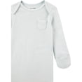 thumbnail image 2 of Pack de 3 batas de dormir de algodón Simple Joys de Carter's 0-3M, 2 of 2