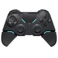 thumbnail image 1 of Control Inalámbricos Gamer Controlador Mando Gamepad Joystick Para Ps4 P4 / Pro/Slim / PC ,Negro, 1 of 11