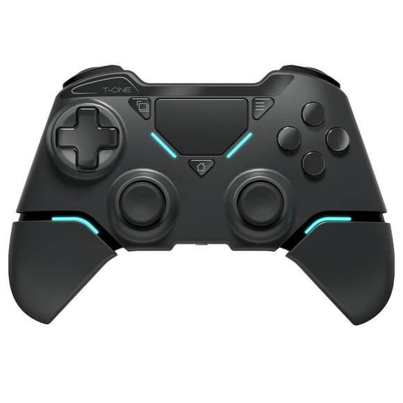 Control Inalámbricos Gamer Controlador Mando Gamepad Joystick Para Ps4 P4 / Pro/Slim / PC ,Negro
