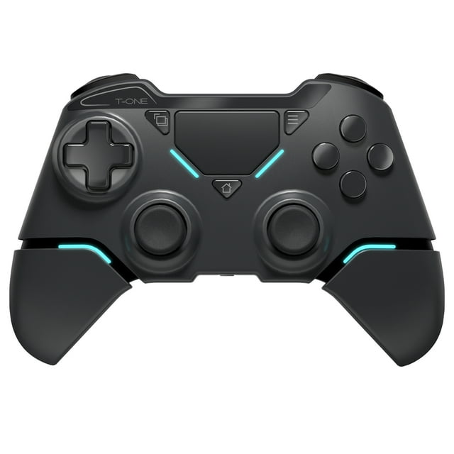 Control Inalámbricos Gamer Controlador Mando Gamepad Joystick Para Ps4 P4 / Pro/Slim / PC ,Negro
