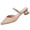 Slipper - Khaki, variant on Womens Mules Shoes Elegant Closed Pointed Toe Low Block Heel Slip On Dress Pumps Sparkly Rhinestone Double Straps Evening Party Footwear Wedding Office Wear