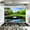 Color 4, variant on Kitchen Backsplash Peel and Stick Wall Murals Brooklyn Bridge Night Illuminated Skyline Reflections Removable Mural 35.4"W x 23.6"H, Oil Proof Vinyl Wallpaper for Fireplace & Behind Stove