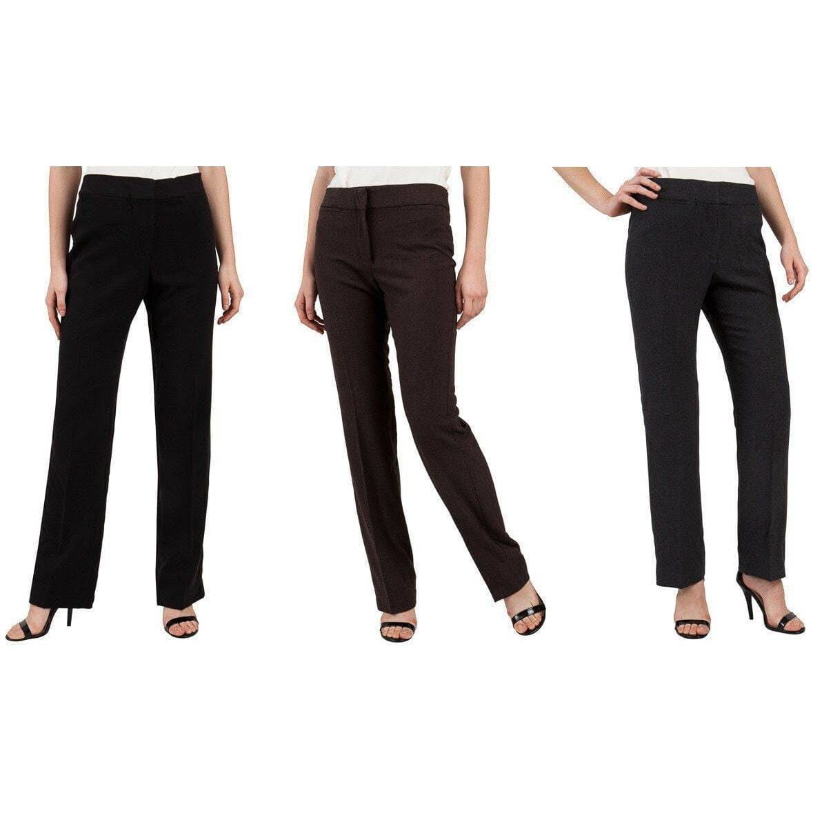 Adrienne Vittadini Women's Dress Pants Business Slacks - Walmart.com