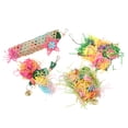 thumbnail image 3 of Bird Shredding Toy,  Free Hanging Bird Foraging Toy With Bell For Parrots For Cockatiel, 3 of 8
