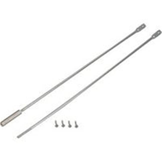 930917 50 in. Length Storm & Screen Door Brace Steel, Zinc Plated