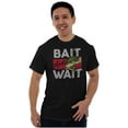 thumbnail image 4 of Fishing Largemouth Bass Bait Wait Men's Graphic T Shirt Tees Brisco Brands S, 4 of 4
