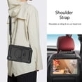 thumbnail image 5 of Case for Samsung Galaxy Tab A7 Lite 2021 8.7 inch with Screen Protector, 360 Degree Rotating Kickstand Hand Strap Heavy Duty Shockproof Cover with Shoulder Strap, Black, 5 of 7