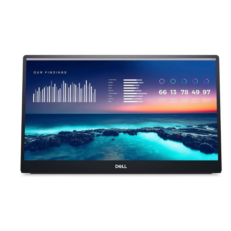 Dell P1424H 14 Class Full HD LED Monitor - 16:9 - Black