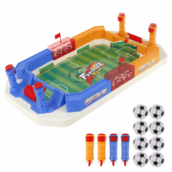 Tabletop Foosball Game for Kids Mini Soccer Board Game with 8 Balls for Boys Girls Indoor Family Parties Sports Toys