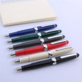 thumbnail image 3 of JINHAO-pluma estilográfica para estudiantes, pluma con tapa giratoria de plástico azul, color plateado, 992, 3 of 4