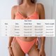 thumbnail image 3 of Traje de baño tankini para mujer, de color liso, con cordones, dividido, para playa, aguas termales, de dos piezas, para mujer, tankini, de 2 piezas, para mujer, trajes de baño para mujer, tankini par, 3 of 6