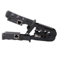 thumbnail image 2 of Ratcheting Modular Data Cable Crimper, 4P 6P 8P Crimp Cable Test Tool Non Damage High Hardness Carbon Steel   For  Repair Maintenance, 2 of 8
