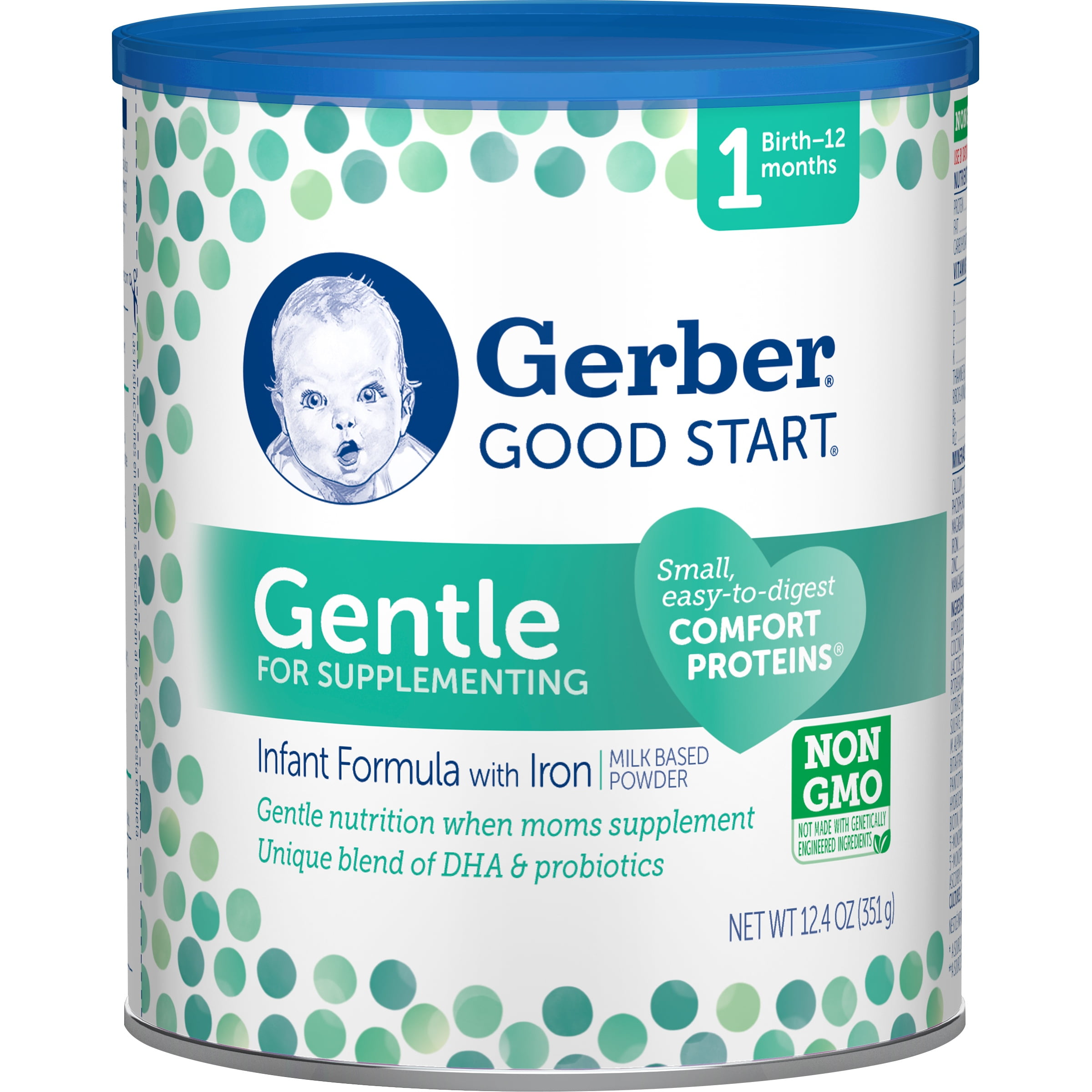 walmart gerber gentle formula