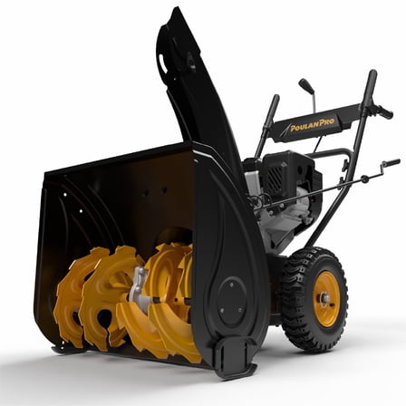 Poulan Pro PR240 24 Inch Snow Blower Gas Powered 2-Stage Self-Propelled Electric Start