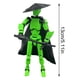 thumbnail image 2 of T13 Multi-Jointed Movable Robot Fidget Toys for Boys, T13 Action Figure Robot,Stikbot Toys with Weapon Accessories, Titan 13 Action Figure, Ideal Gift for Children and Adults (Dark Green), 2 of 4
