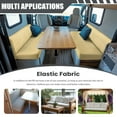 thumbnail image 3 of XYZCANDO Light Beige RV Dinette Cushion Covers Stretchable RV Accessories for Inside Couch Cushion Covers Washable Furniture Covers for Sofa and Loveseat 1 Backrest Cover and 1 Bench Cover, 3 of 7