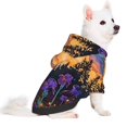 thumbnail image 2 of Balery Cosmic Irises At Twilight Sudadera con Capucha para Perros Pequeños – Ropa para Mascotas, Disfraz para Perros y Gatos, Ideal para Fiestas y Cosplay-XX-Large, 2 of 7