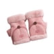 thumbnail image 5 of Guantes sin dedos de invierno, mitones para mensajes de texto, guantes para clima frío, mitones abatibles Rosa, 5 of 9